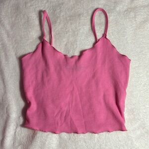 Pink, SHEIN crop top.
